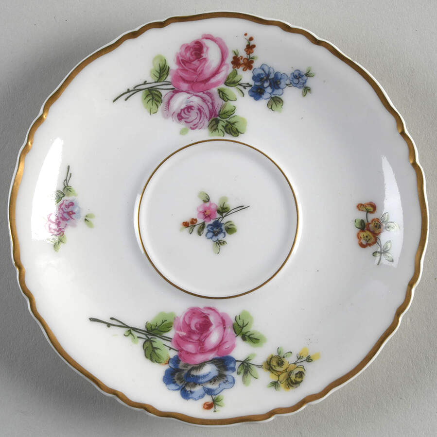 Chantilly Saucer for Demitasse Cup by Haviland-1