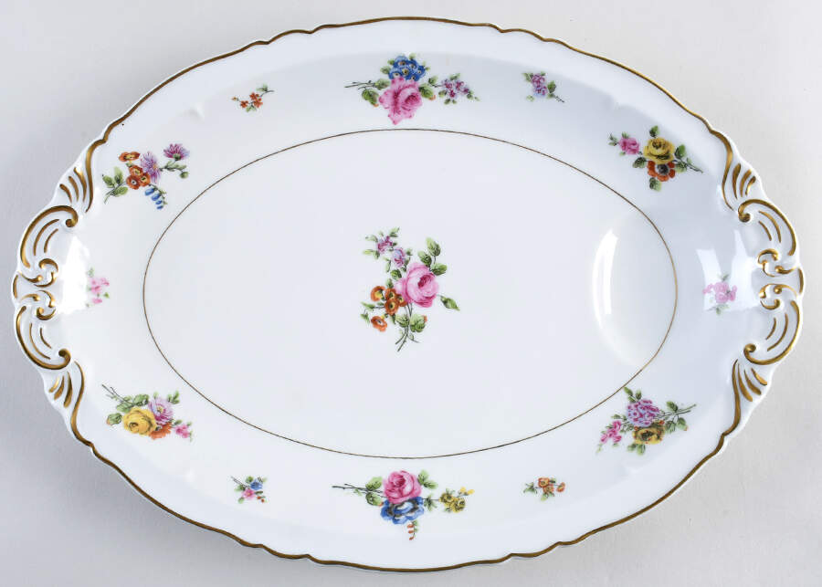 Chantilly 15" Oval Serving Platter by Haviland-1