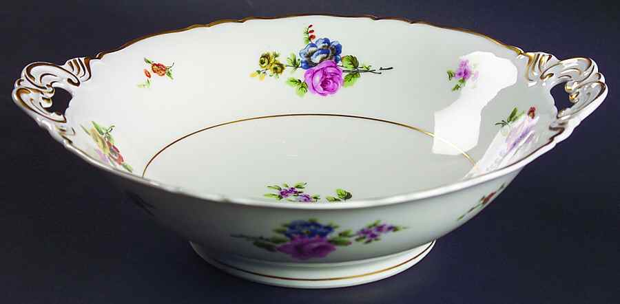 Chantilly 10" Round Vegetable Bowl by Haviland-1