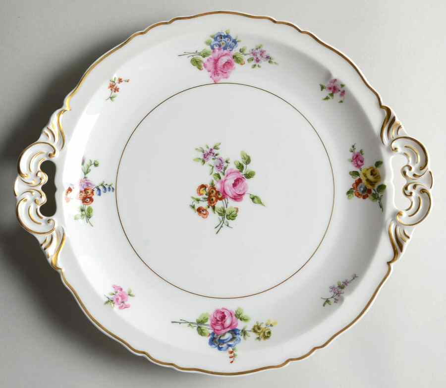Chantilly Handled Cake Plate by Haviland-1