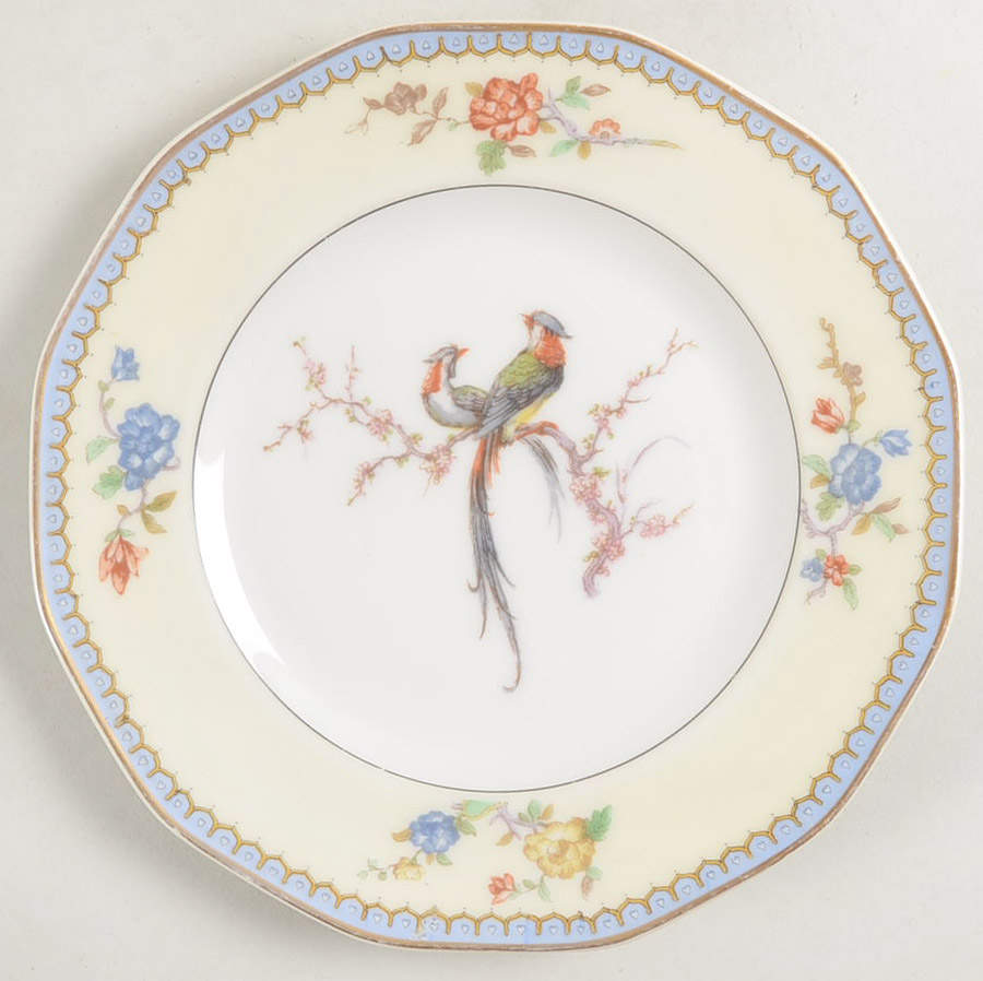 Chambord (Birds, Older Patt) Salad Plate by Haviland-1