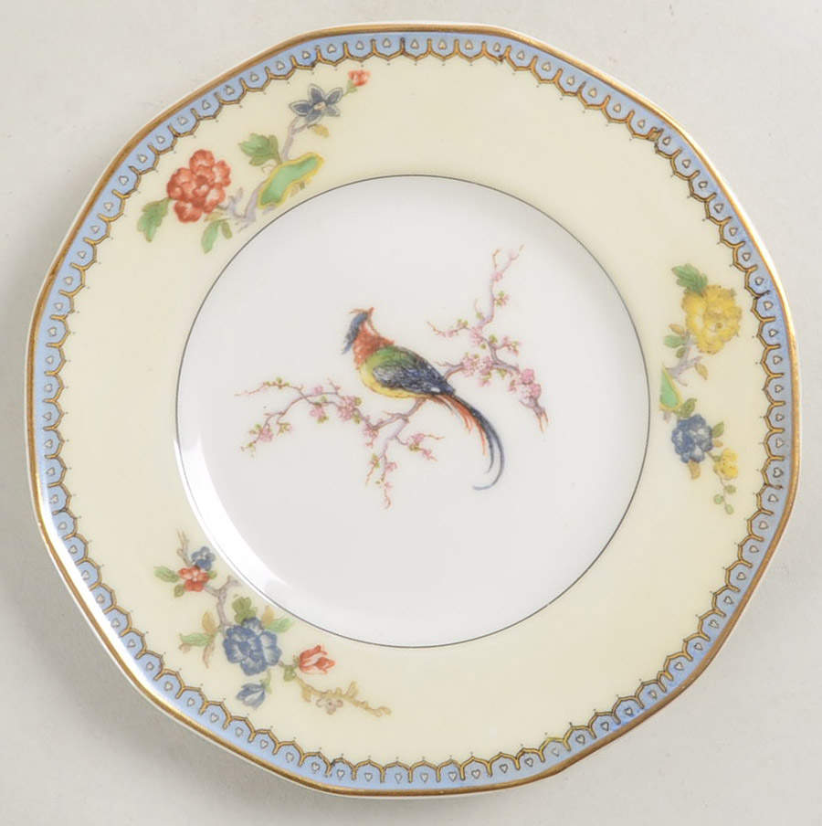 Chambord (Birds, Older Patt) Bread & Butter Plate by Haviland-1