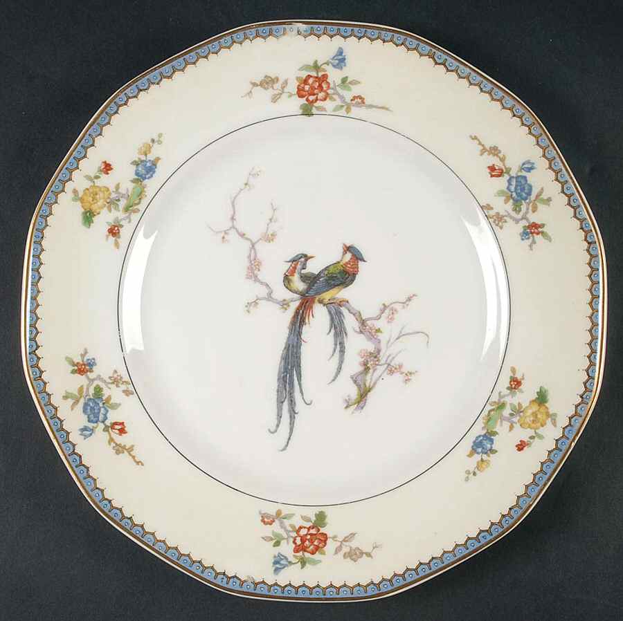 Chambord (Birds, Older Patt) Dinner Plate by Haviland-1