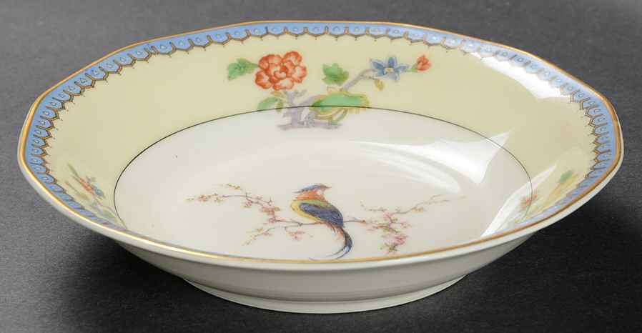 Chambord (Birds, Older Patt) Coupe Cereal Bowl by Haviland-1
