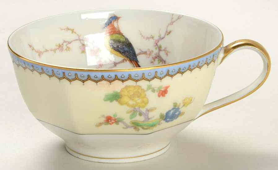 Chambord (Birds, Older Patt) Flat Cup by Haviland-1