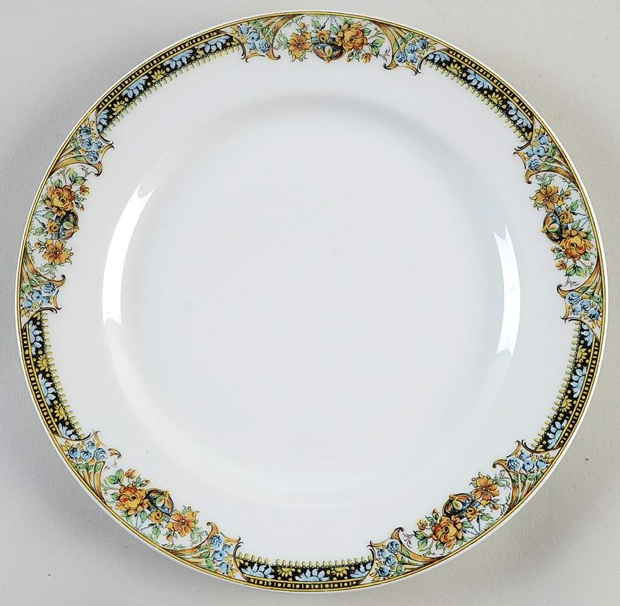 Chanson Luncheon Plate by Haviland-1