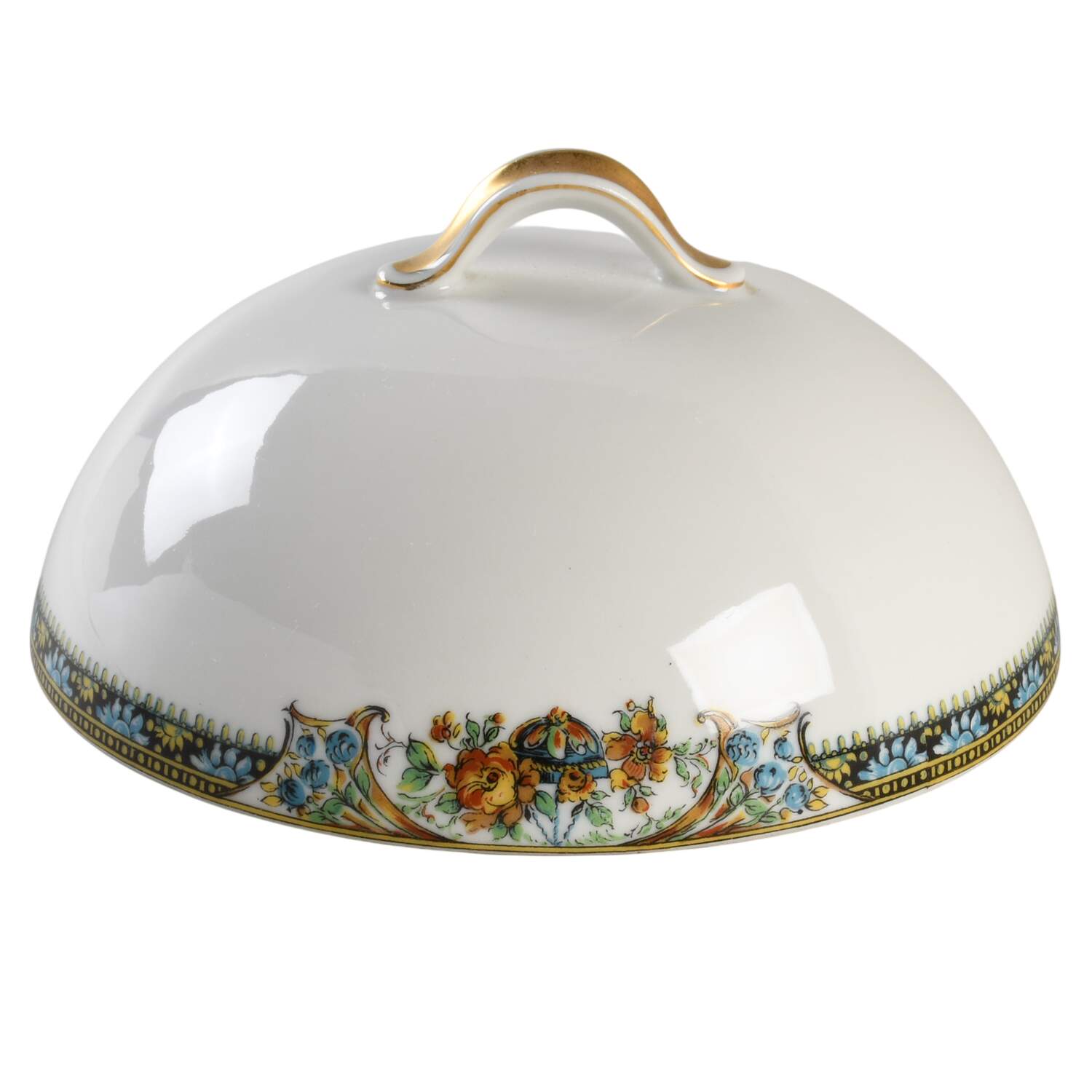 Chanson Lid for Round Butter by Haviland-1