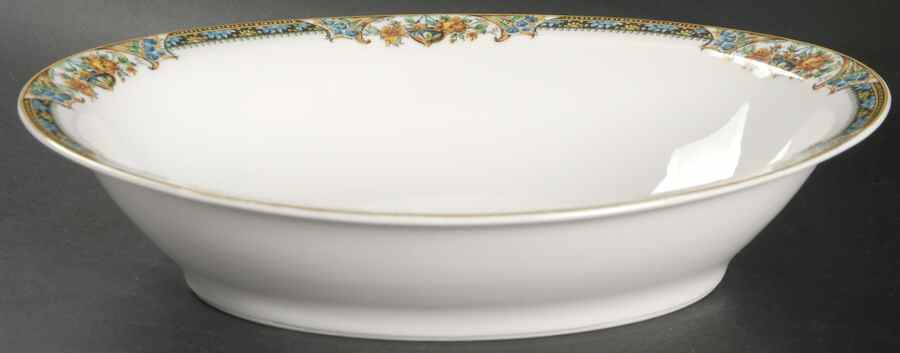 Chanson 10" Oval Vegetable Bowl by Haviland-1
