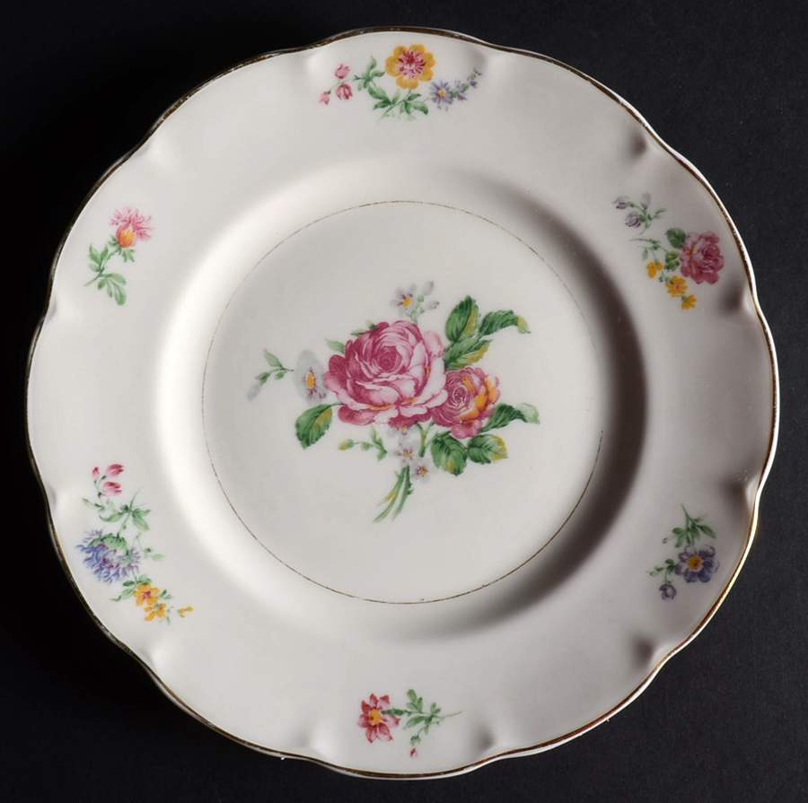 Chapelle Luncheon Plate by Haviland-1