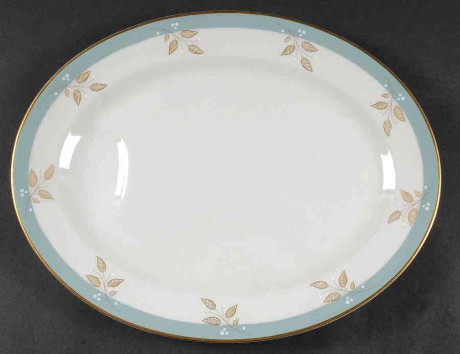Charmoy 14" Oval Serving Platter by Haviland-1