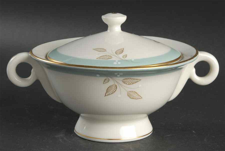 Charmoy Sugar Bowl & Lid by Haviland-1