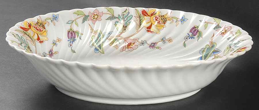 Charleston 10" Oval Vegetable Bowl by Haviland-1