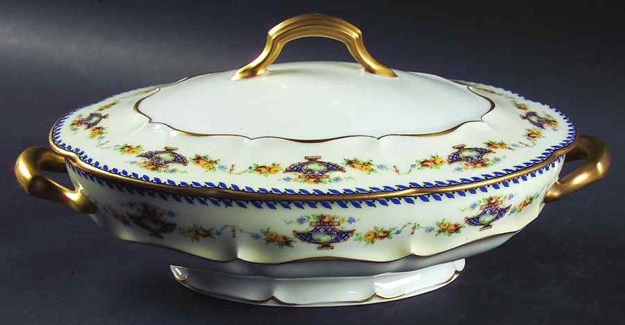 Charm Oval Covered Vegetable by Haviland-1