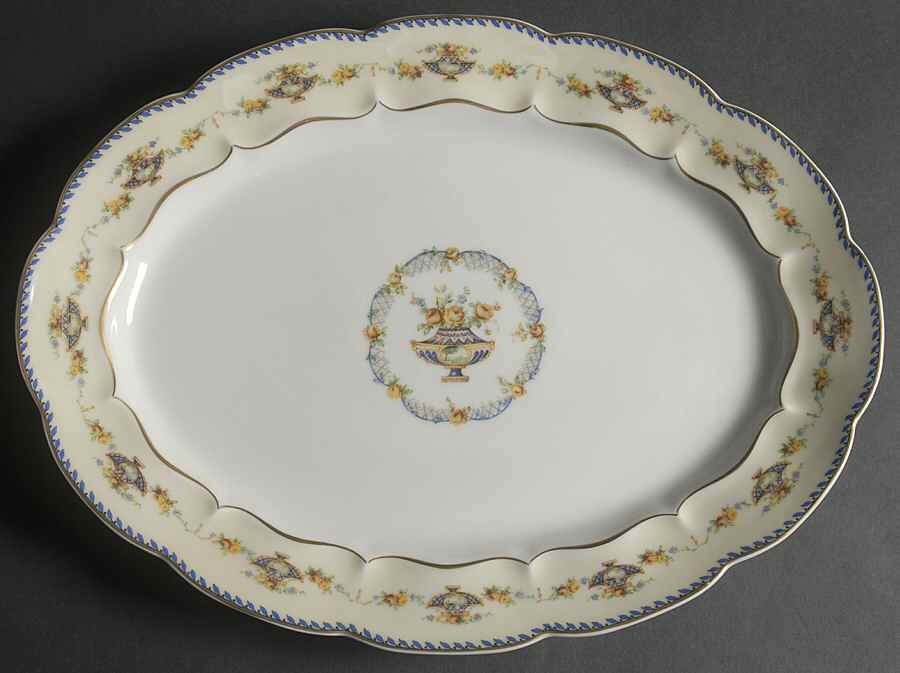 Charm 16" Oval Serving Platter by Haviland-1