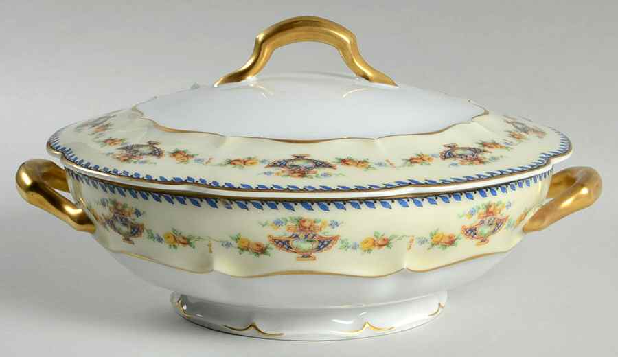 Charm Round Covered Vegetable by Haviland-1