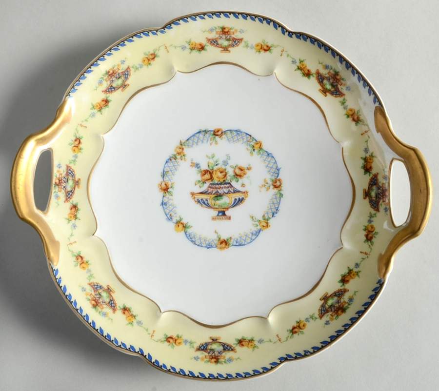 Charm Handled Cake Plate by Haviland-1