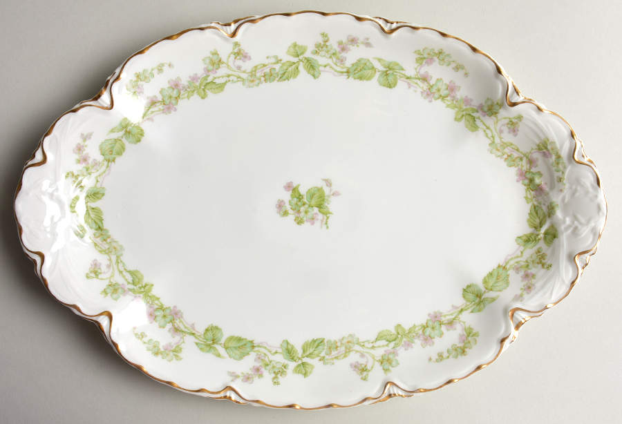 Charonne 13" Oval Serving Platter by Haviland-1