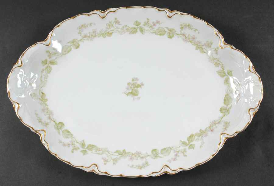Charonne 15" Oval Serving Platter by Haviland-1