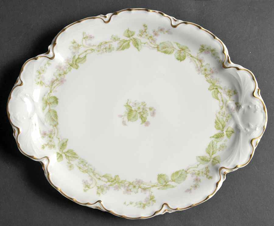 Charonne 10" Oval Serving Platter by Haviland-1