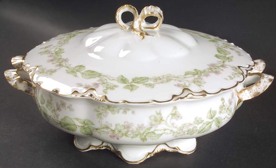 Charonne Round Covered Vegetable by Haviland-1