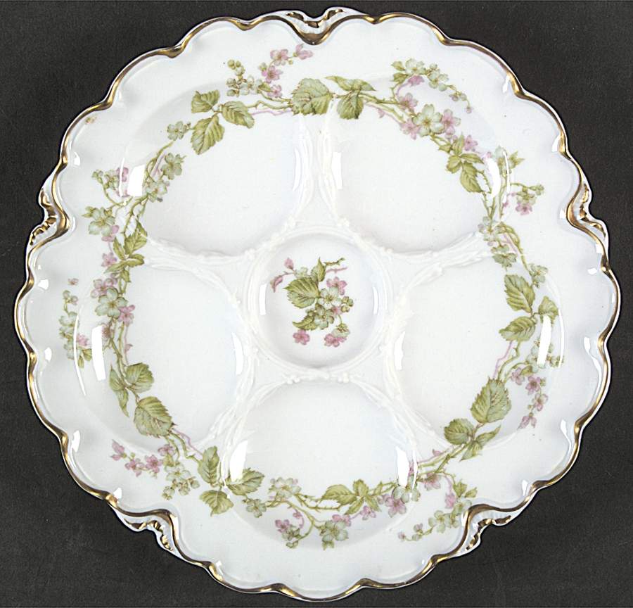 Charonne Oyster Plate by Haviland-1