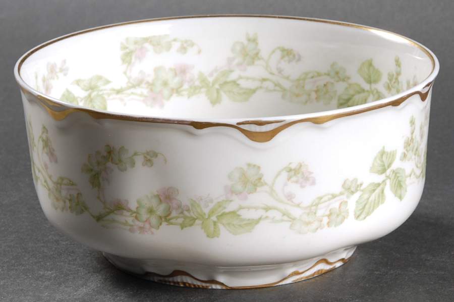 Charonne Cranberry Bowl by Haviland-1