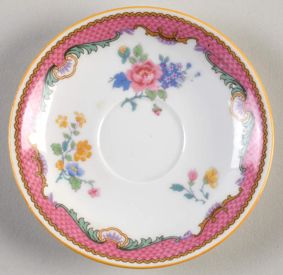 Chartres Saucer for Demitasse Cup by Haviland-1