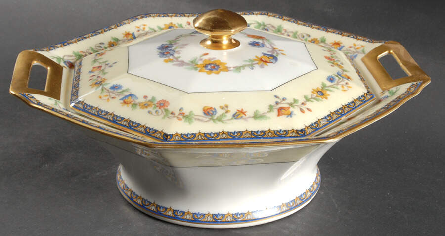 Chateaudun Round Covered Vegetable by Haviland-1