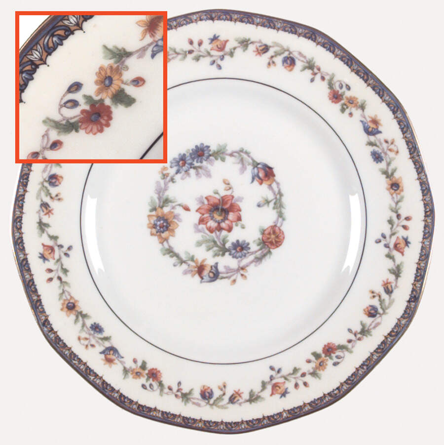 Chateaudun Dinner Plate by Haviland-1