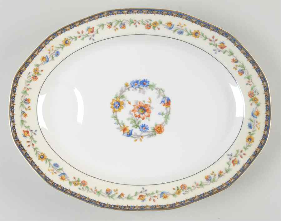 Chateaudun 13" Oval Serving Platter by Haviland-1