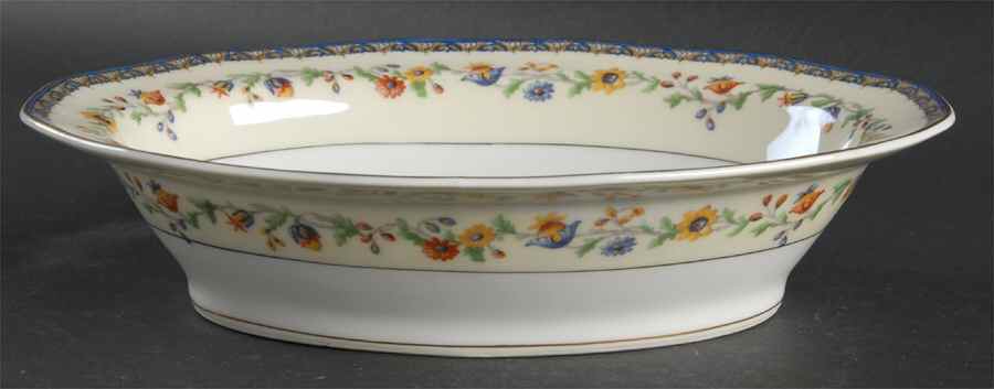 Chateaudun 9" Oval Vegetable Bowl by Haviland-1