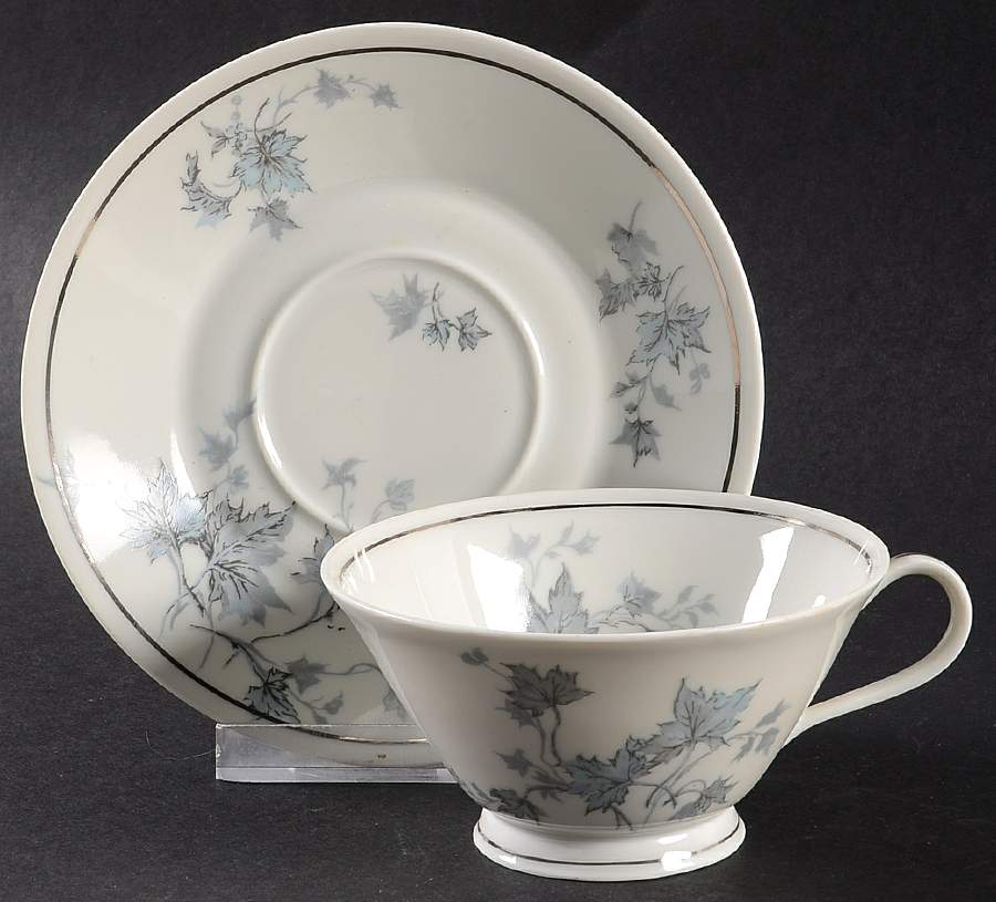 Chateau Footed Cup & Saucer Set by Haviland-1