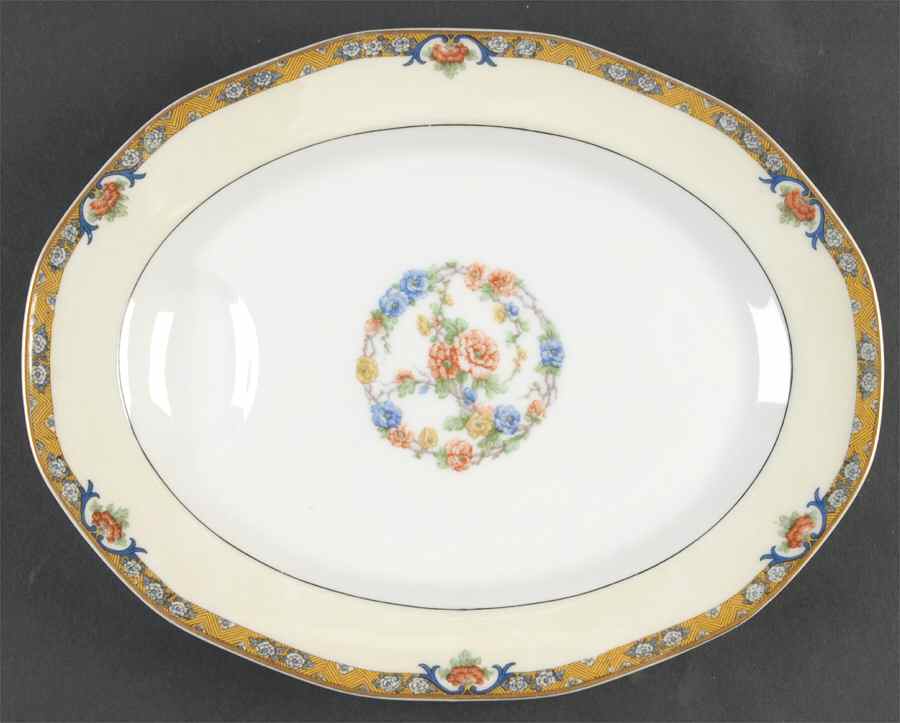 Chenonceaux 11" Oval Serving Platter by Haviland-1