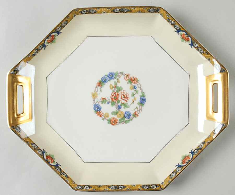 Chenonceaux Handled Cake Plate by Haviland-1