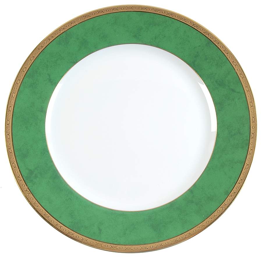 Chenoncheaux Emeraude (Green) Dinner Plate by Haviland-1