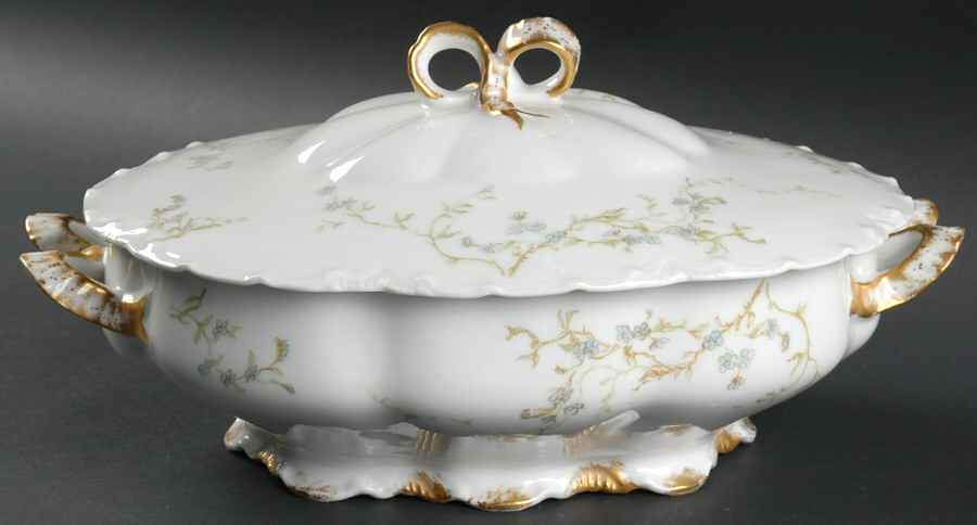 Cherbourg Oval Covered Vegetable by Haviland-1