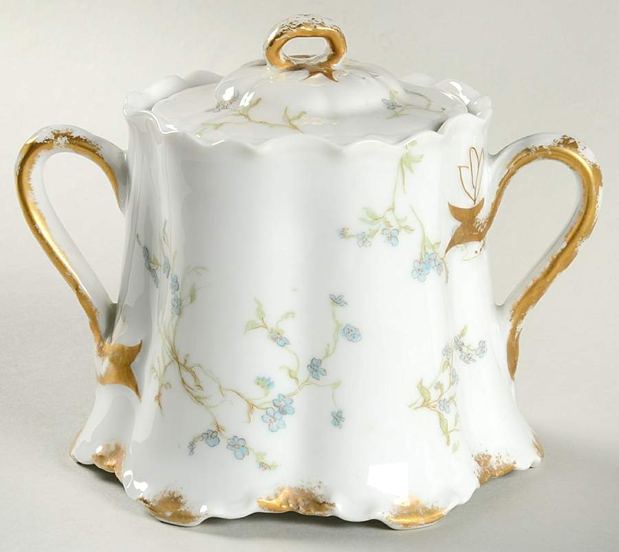 Cherbourg Sugar Bowl & Lid by Haviland-1
