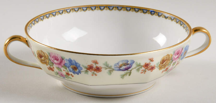 Cheverny Flat Cream Soup Bowl by Haviland-1