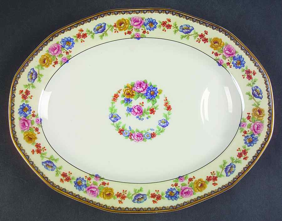 Cheverny 11" Oval Serving Platter by Haviland-1