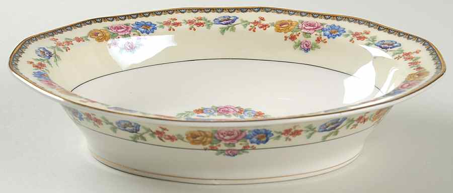 Cheverny 9" Oval Vegetable Bowl by Haviland-1