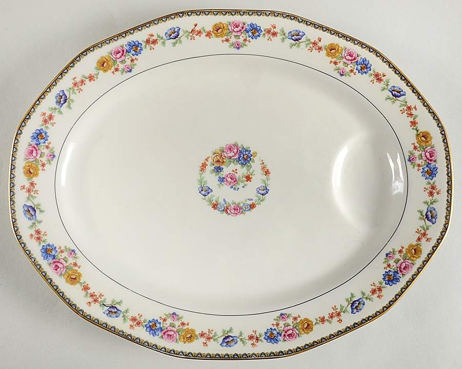 Cheverny 15" Oval Serving Platter by Haviland-1