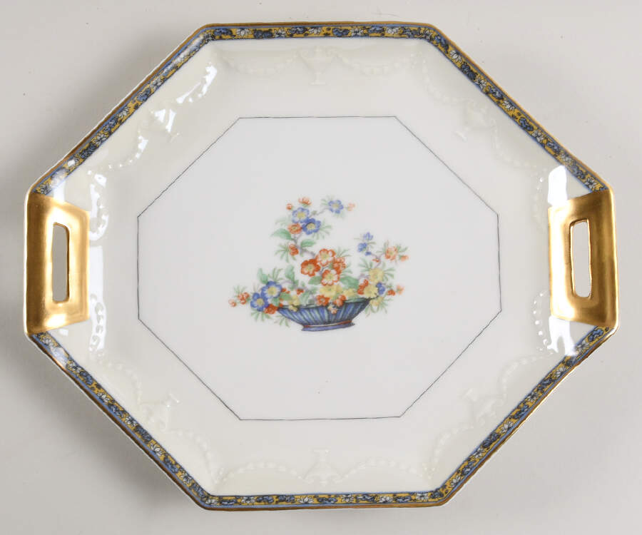 Chippendale Handled Cake Plate by Haviland-1