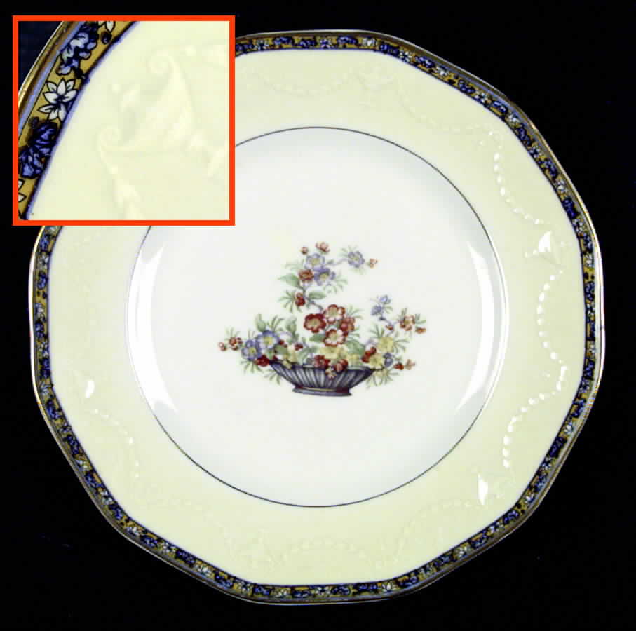 Chippendale Dinner Plate by Haviland-1