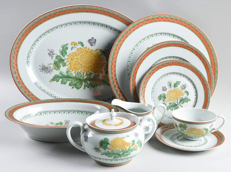 Chrysantheme 45 Piece Starter Set by Haviland-1