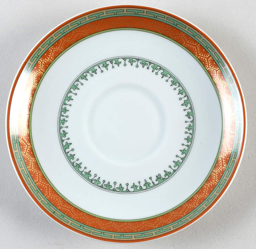 Chrysantheme Saucer for Oversized Cup by Haviland-1