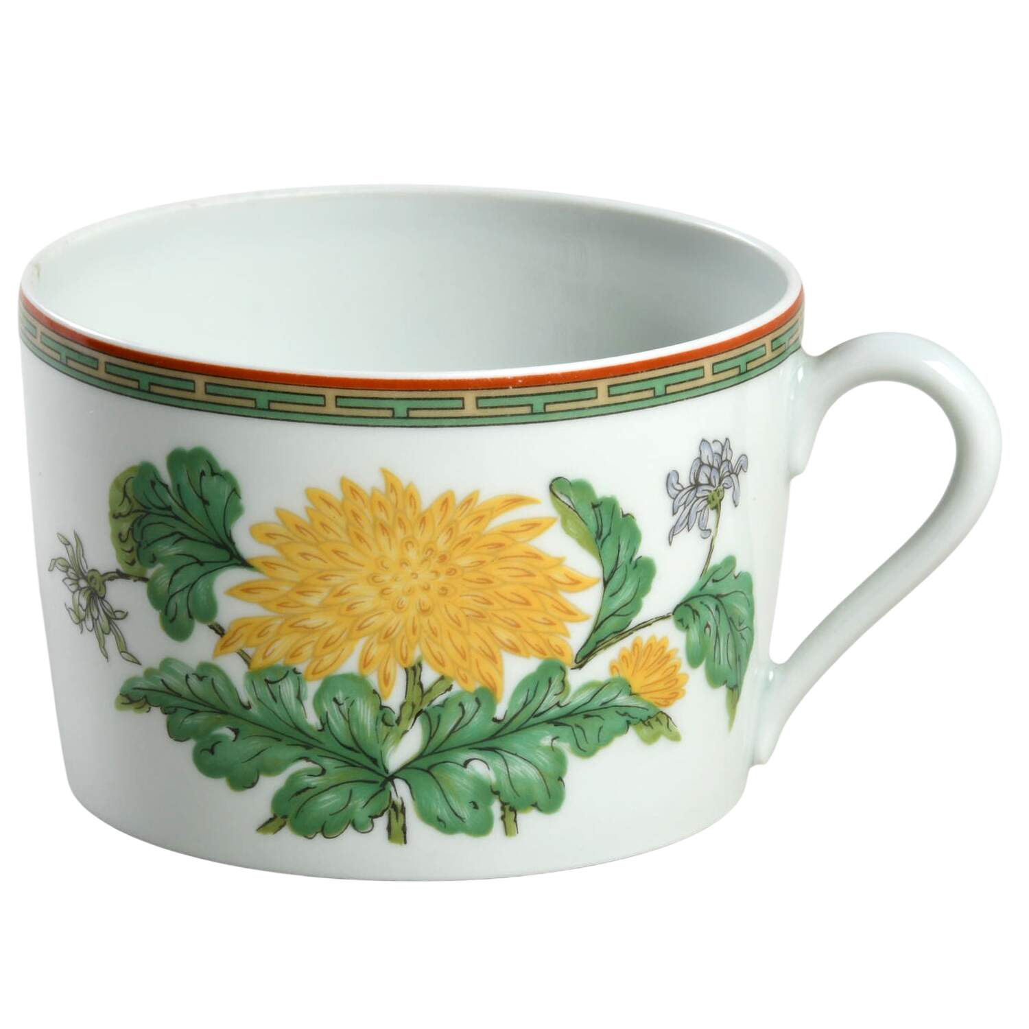 Chrysantheme Flat Cup by Haviland-1