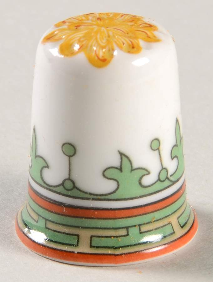 Chrysantheme Thimble by Haviland-1