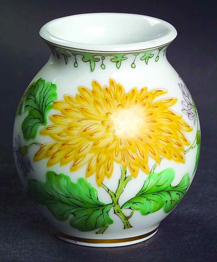 Chrysantheme Toothpick Holder by Haviland-1