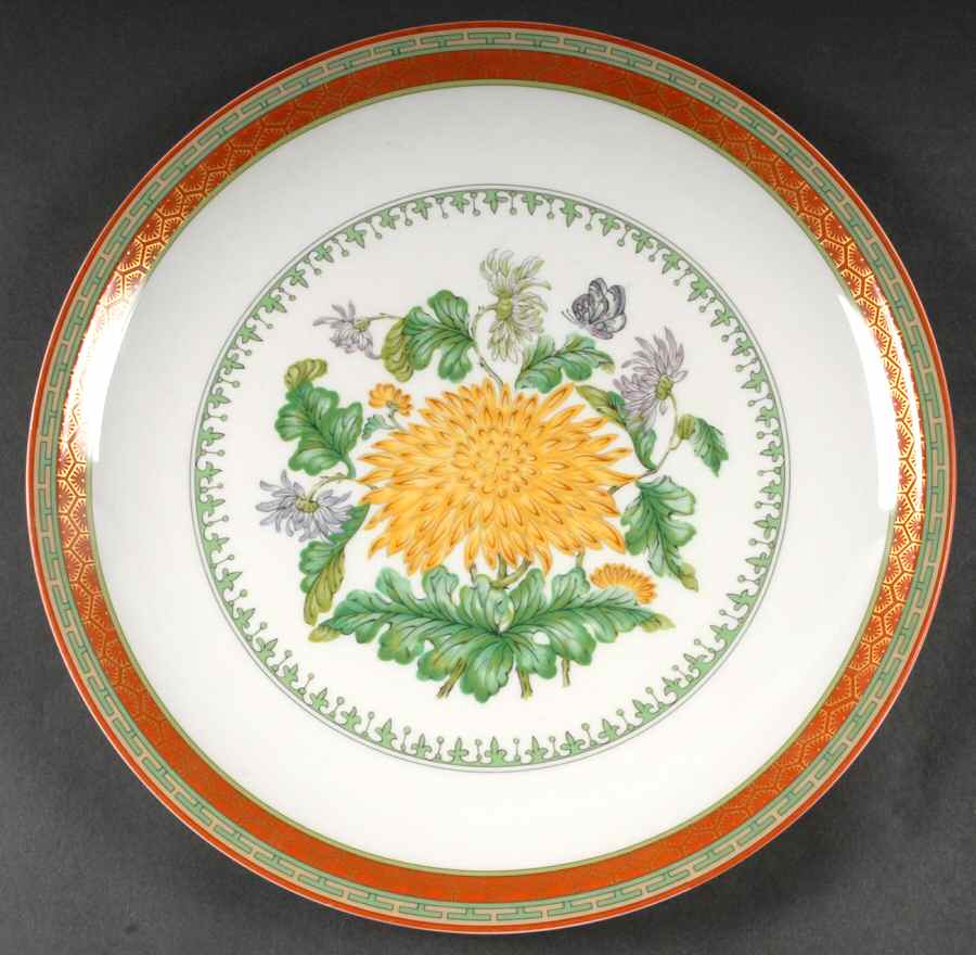 Chrysantheme 12" Chop Plate (Round Platter) by Haviland-1