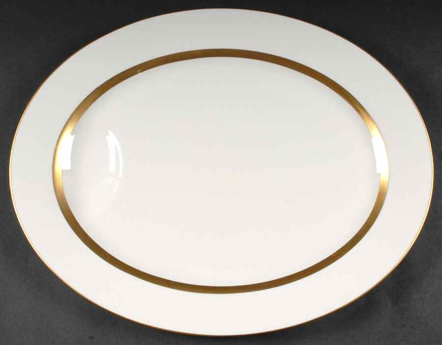 Claridge 16" Oval Serving Platter by Haviland-1